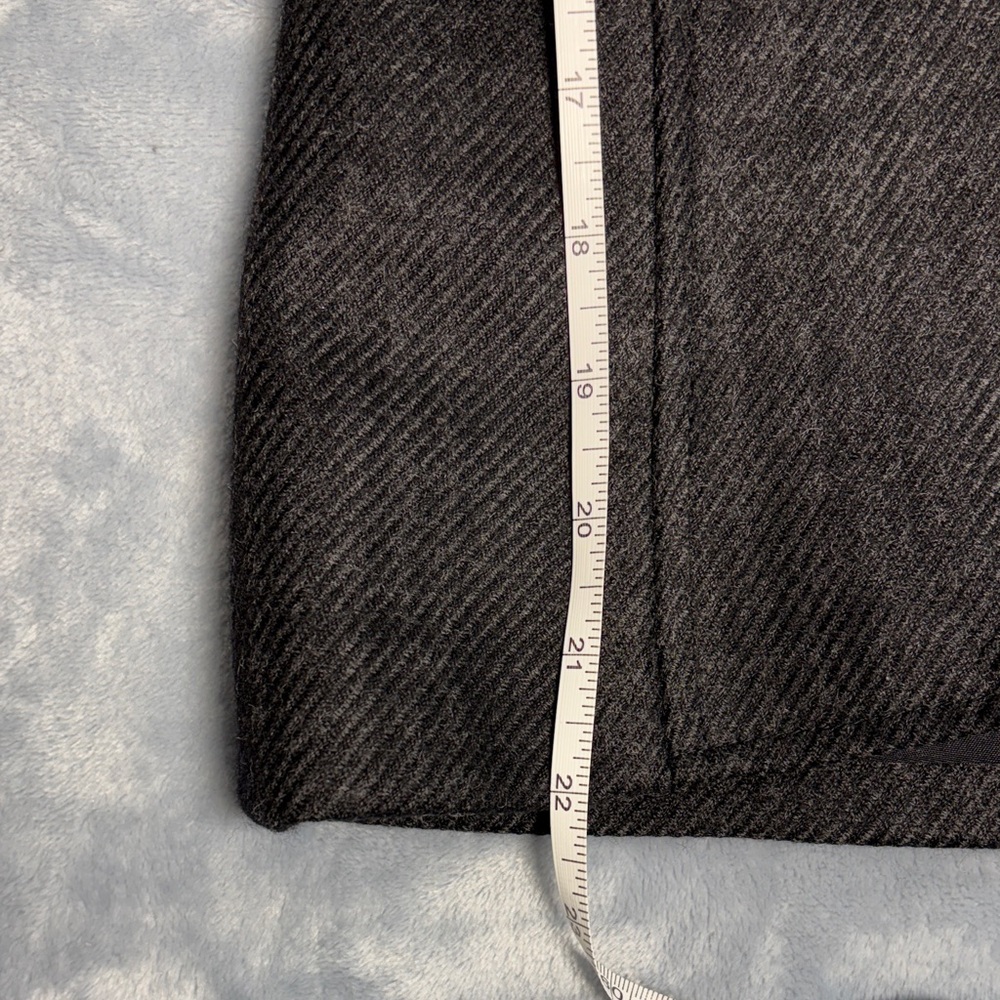 LOFT Charcoal Gray Blazer - Picture 9 of 10